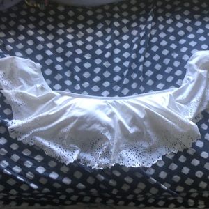 Off the shoulder bikini top